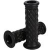7/8" Motorcycle Hand Grips Antiskid Handlebar Rubber End Hand (Color : Black) Motorcycle Handlebar Grips 7/8 Dirt Bike Grips 22Mm