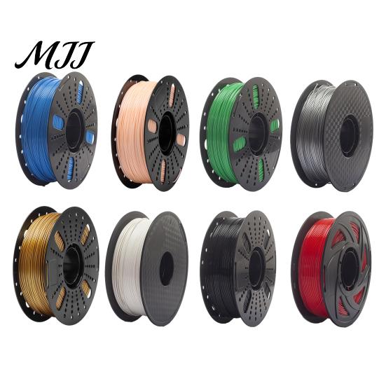 DIY Model Consumables 1.75mm PETG 3D Printer Filament, 1kg Spool High Toughness Ornament Printing Material Neatly Wound Solid Color Filament