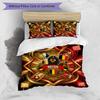 Set Biancheria da Letto Stampata Calcio Belgio 3 Pezzi Copriletto Traspirante Accogliente come Regalo per Inaugurazione Casa o Festa