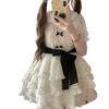 Summer French Polka Dot Dress Women's 2026 New Small Doll Collar Waist Thin a Word Fluffy Skirt
