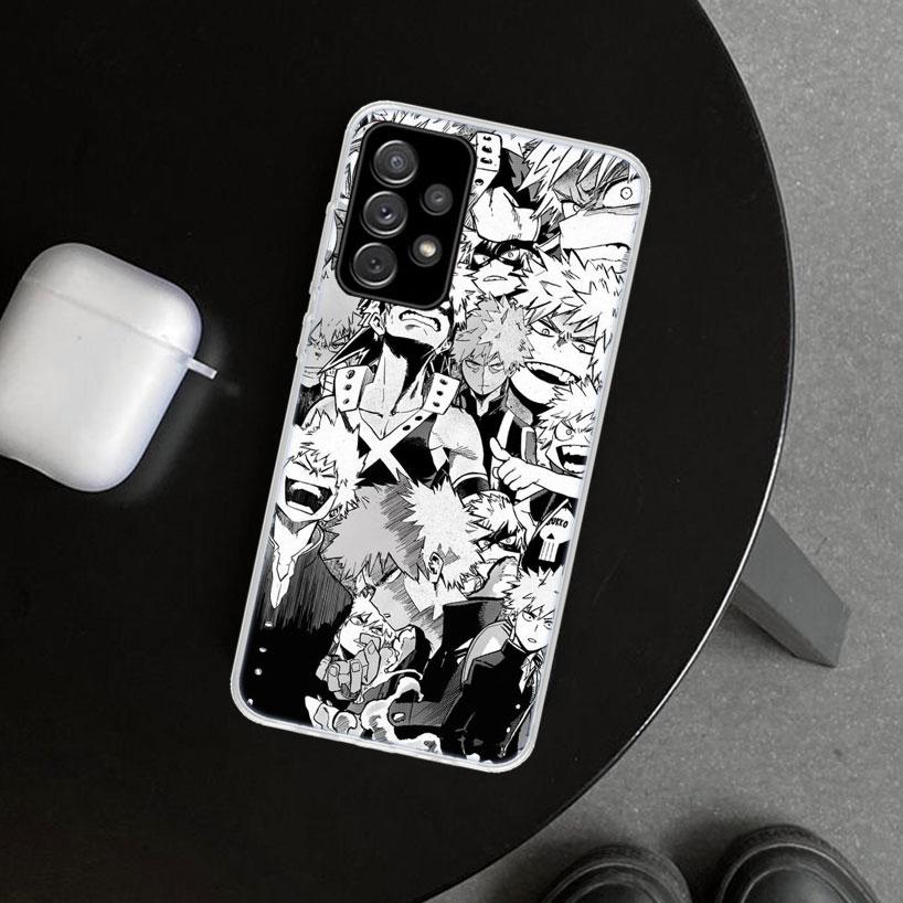 MHA Bakugou Katsuki Phone Case for Samsung Galaxy A17 A16 A26 A36 A56 A57 A37 A15 A25 A35 A55 A14 A24 A34 A54 A13 A23 A33 A53 Ga