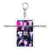 Kpop Demon Hunter Girl Group Keychain: Lumi, Zoe, Mira & Qin Yu Cute Acrylic Schoolbag Pendant
