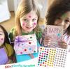 Reward Stickers for Children Colorful  Star Heart  Behavior Chart Scrapbook Sticker Student Teacher Supplies Gift Decoration