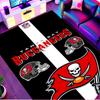 Tampa Bay Buccaneers Print Rug, Washable Floor Carpet, For Entryway Dorm Laundry Room Office Study, Home Decor Birthday Christmas Gift