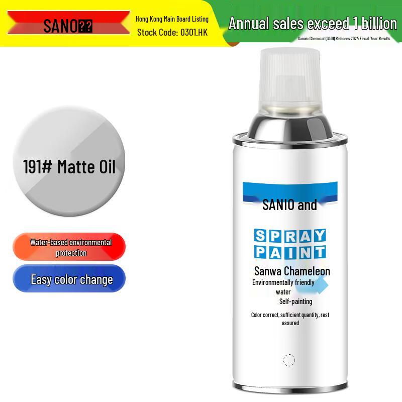 Sanhe Water-based Matte Clear Protective Spray Paint