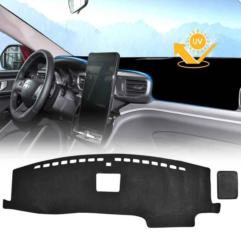 Car Dashboard Cover Dash Mat for Ford Explorer U625 MK6 Pad Sunshade Cushion Sunshield Nonslip Anti-UV Accessorie