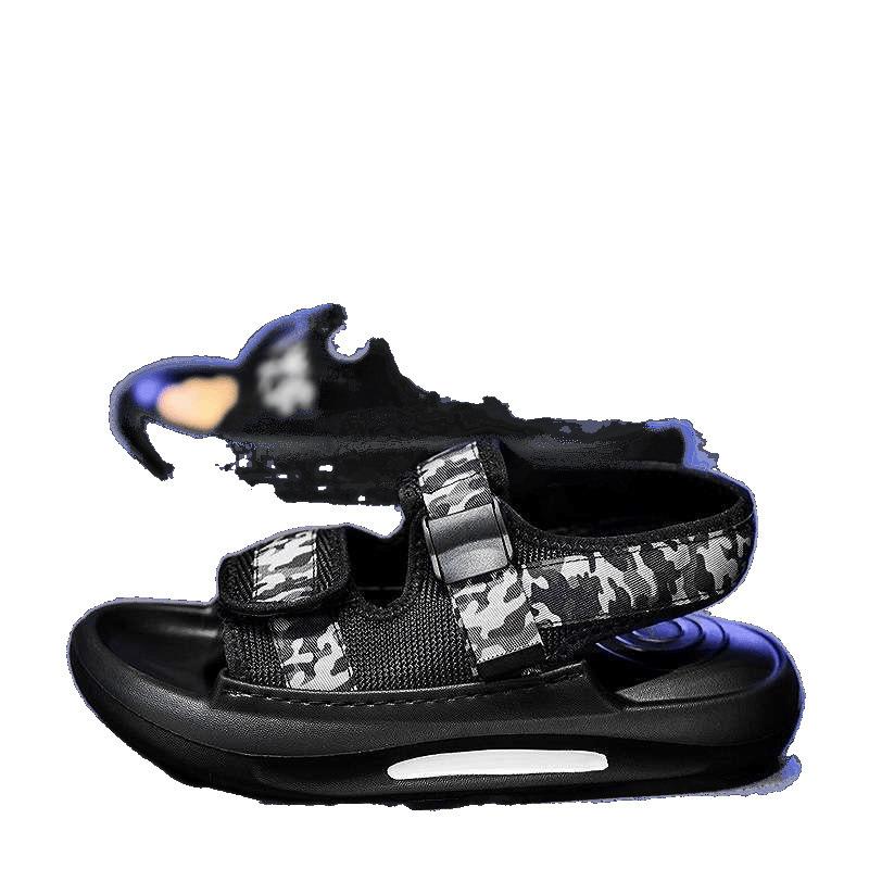 Sandals men wear in summer, teenagers thick-soled anti-skid sports, wading anti-skid driving to work, beach sandals