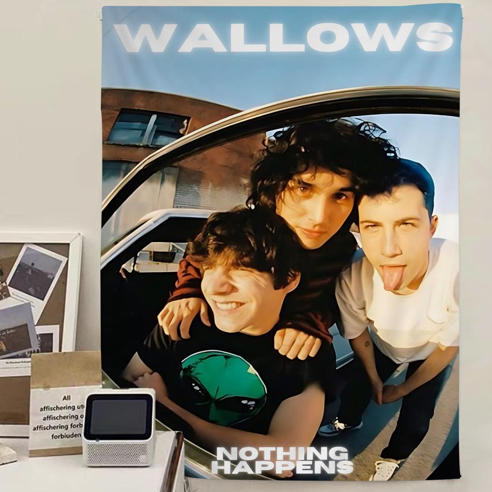 Wallows Cartoon Tapestry Art Science Fiction Room Home Decor Wall Hanging Home Decor