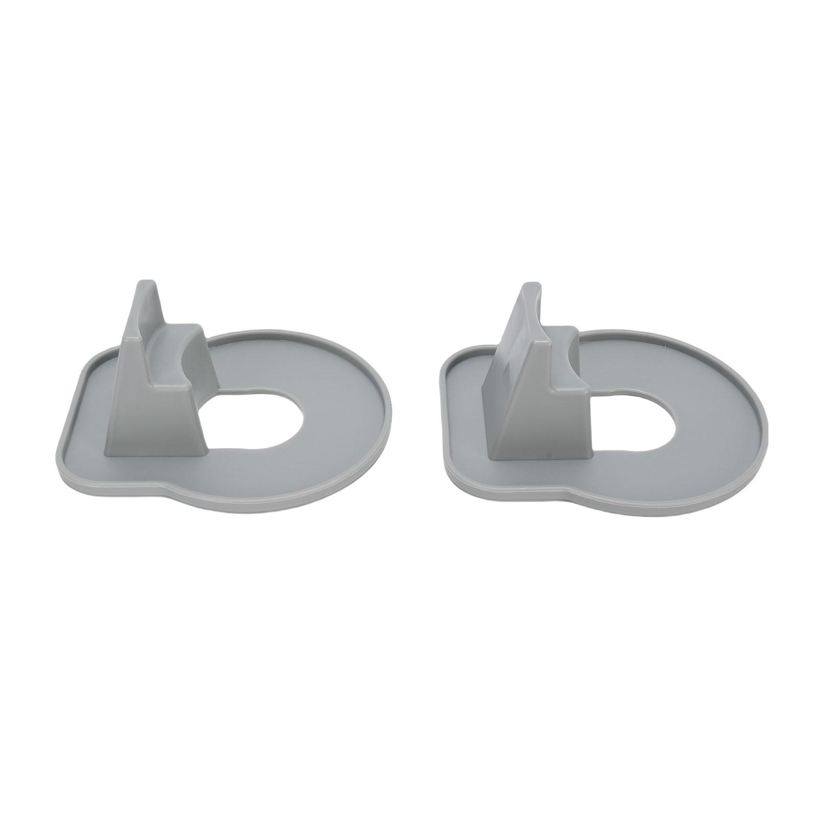 

2 Pack Swimming Pool Pipe Holders, Pool Hose Holder Stickers ABS Ground Pool Hose Support Bracket for 1.25 Inch Diameter Pipes