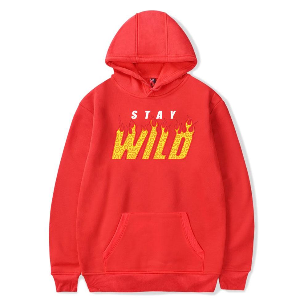 

Бен Азеларт Stay Wild Винтажная толстовка 90-х для мужчин и женщин Харадзюку Хип-хоп Верхняя одежда Весна и Осень Свитшот Спортивный пуловер S