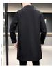 Men's Mid-Length Korean-Style Trendy Windbreaker Jacket - British Casual Coat for Spring/Autumn 2023
