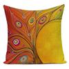 Decorative Throw Pillows Case Color Plant Flower Trees Polyester Sofa Cushion Cover For Living Room Capa De Almofadas