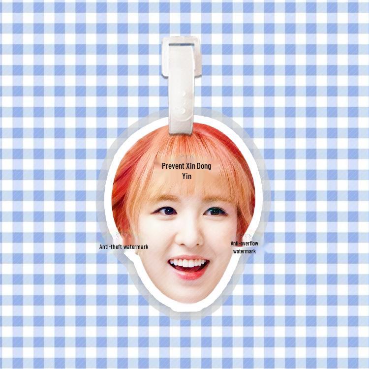Sun Chengwan Luggage Tag Backpack Charm Pendant