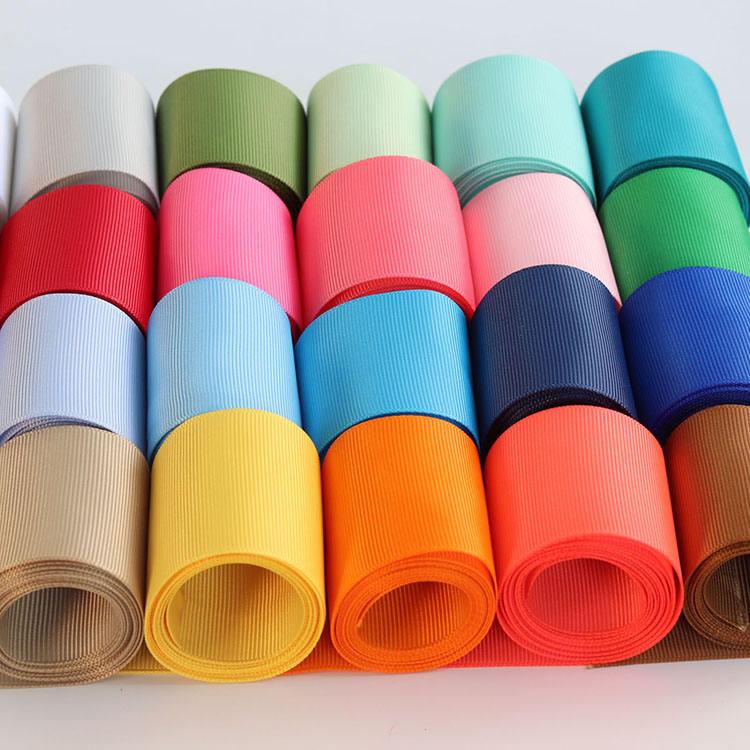 Factory 1.5 Inch Polyester Grosgrain Ribbon 38mm 100 Yards/roll