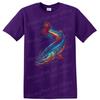 Colorful Fish Graphic T Shirt Creative Aquatic Design Fishing Lover Tee