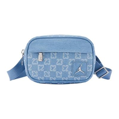 Monogramm Baumwolle Umhängetasche Regular Unisex Denimblau Jordan II6453-412