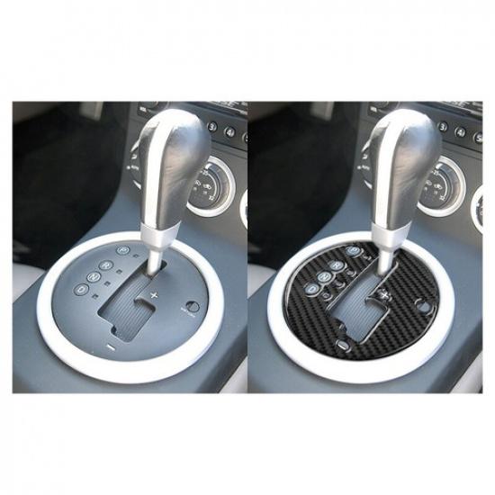 Carbon Fiber Interior Gear Shift Panel Cover Trim For Nissan 350Z 2006-2009