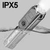 Super Bright ABS Strong Light Focusing Led Flashlight Outdoor Portable Home Built-in Battery Rechargeable Torch