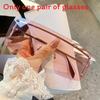 Metal Rim Square Sunglasses For Men Women With Uv400 Protection For Outdoor Fashion And Driving