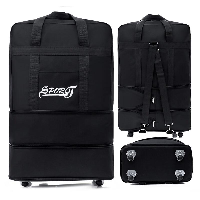 Foldable Travel Luggage Bag with Universal Wheels