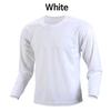 T-Shirts für Herren langärmlig Schweißabsorbierend und schnelltrocknend Sommer kühl Sport-T-Shirt Korea Mode