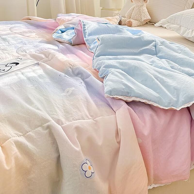 Lilang Washed Cotton Summer Quilt