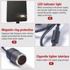 Alimentatore Adattatore Accendisigari per Auto 110V/220V a 12V 15A Convertitore AC/DC con Spina EU/US