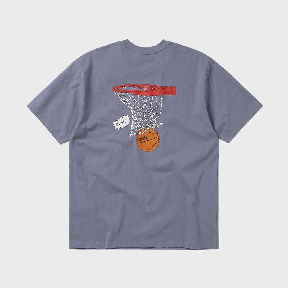 Disisneverthat Dunk Hoop Tee Purple Grey S