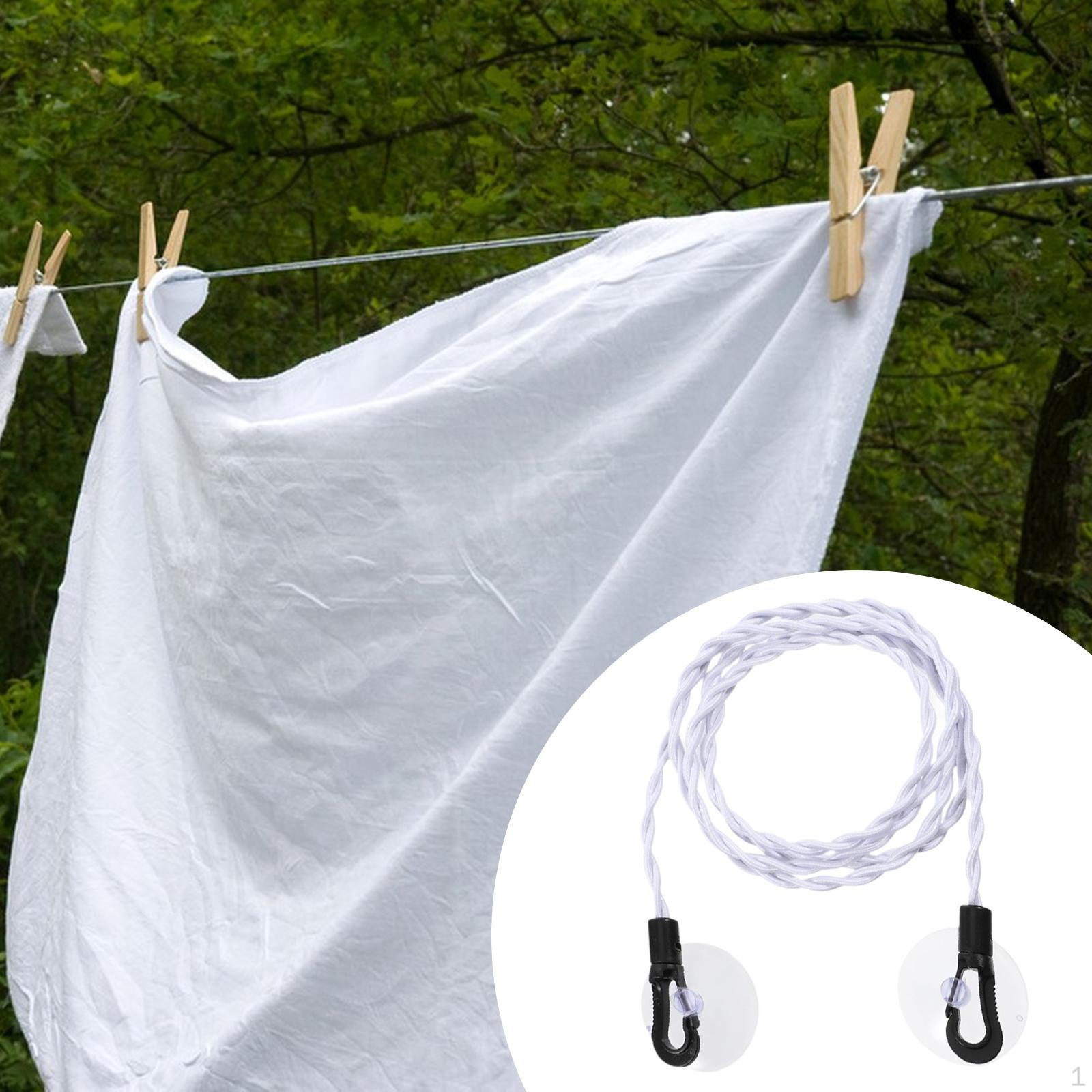 

Elastic Clothes Line Hanger Rope Hanging Clothesline for Boating 300cm