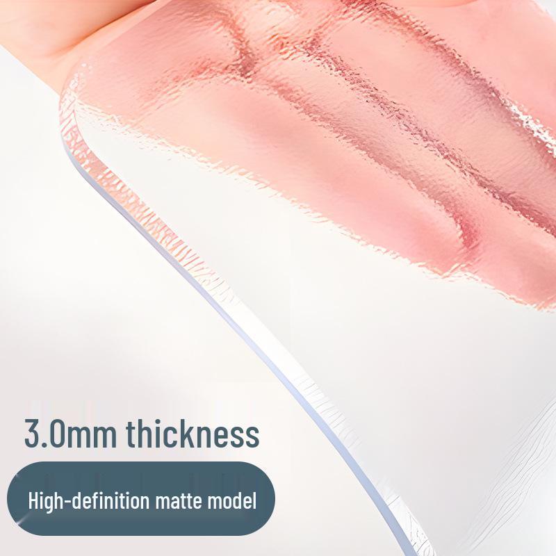 Children's Waterproof Desk Mat - Transparent Study Table Protector
