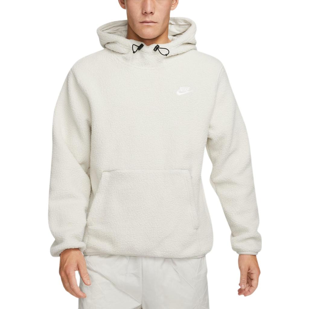 Nike Sweatshirts Men's White Hooded Moderate Regular DV8155-100