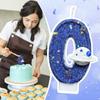 Birthday Candles For Cake Blue Space Planet Birthday Candles Party Supplies Cake Decoration Novelty Cake Topper Decorative