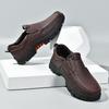 Men's Shoes Spring and Autumn High-end Men's Leather Shoes Business One-pedal Non-slip Soft Sole