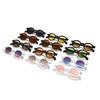  Retro Small Round Women Sunglasses Fashion Gradient Shades UV400 Punk Men Yellow Green Sun Glasses