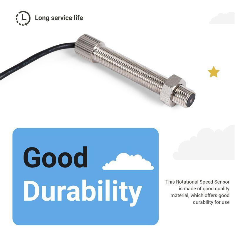 Generator Speed Sensor, Rotational Speed Sensor Generator Speed Magnetic Pickup Accessories MSP6729 For Generator Set