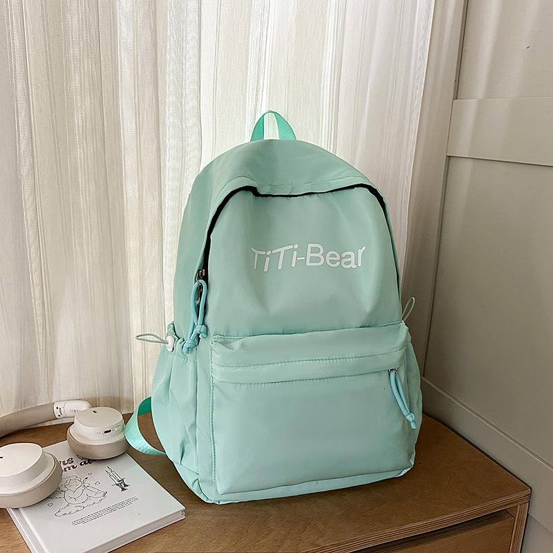 

Versatile Large-Capacity Backpack for Students - Stylish, Casual Shoulder Bag for Junior High, High School, and College Women Single bag