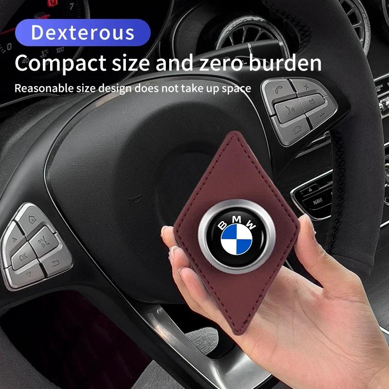 New Car Sunglasses Clip Sun Visor Rhombic Glasses Holder Interior Accessories For BMW Motorsport F11 G11 F10 G30 X3 X5 X6 S