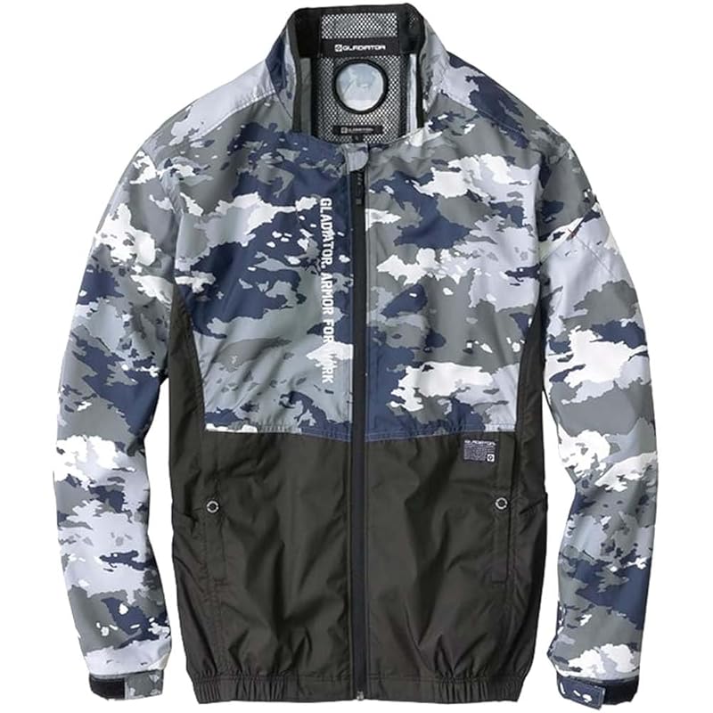 

[Corcos] GLADIATOR air conditioning fushin clothes bolt cool LITE+ Long sleeve blouson (Peltier compatible) Clothes only/with sticker [GL-4021] (L,