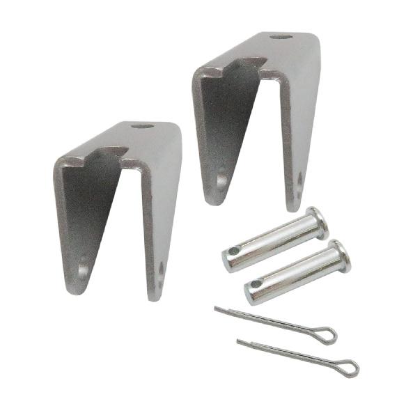 2pcs Heavy Duty Steel Mounting Bracket for Linear Actuator