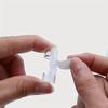 Serre-câbles adhésifs, supports de câbles transparents pour la gestion des lignes électriques, serre-câbles en plastique pour murs et sous les tables