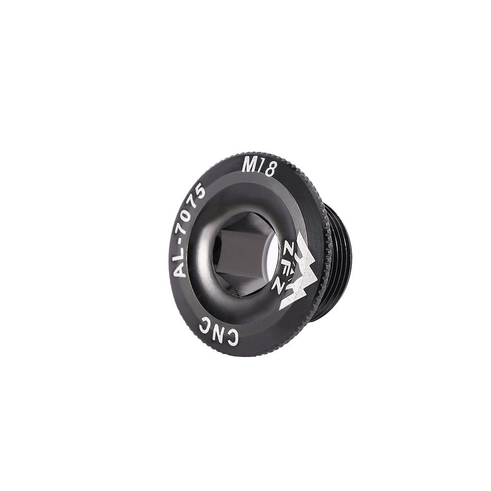CNC Bicycle Parts Aluminum Alloy Axis Screw Crank Arm Fixing Bolt Crank Cover Crank Bolt Cover Cap Bike Bottom Bracket Bolt