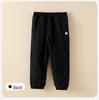 Kids' Thickened Cotton Winter Pants: Quilted Warm Sweatpants for Boys and Girls