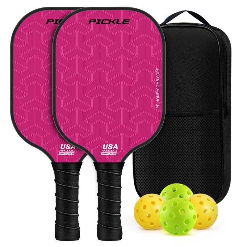 Pickleball Paddle Pro-Grade Glass Fiber Racket Same Style Complete Set Advanced Players