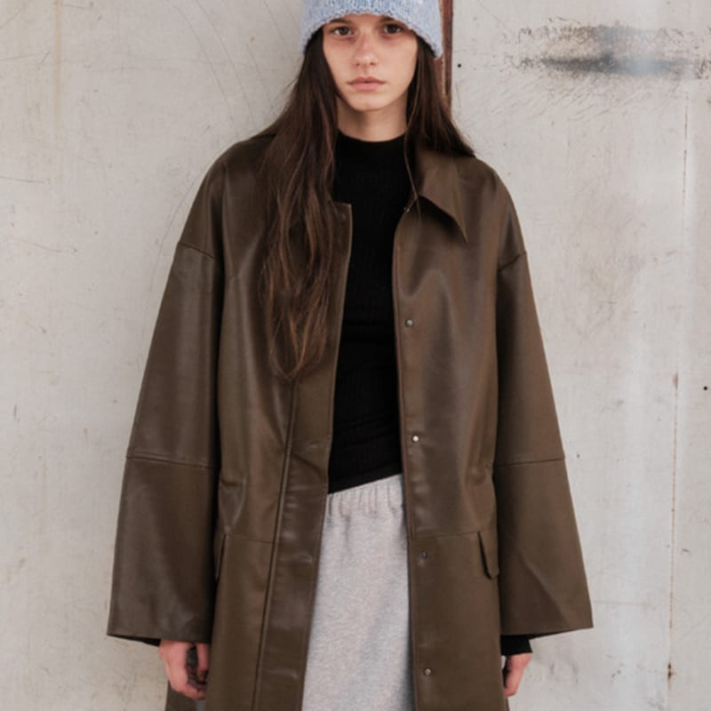 CITTA Wool Blend Signature Logo Beanie_CTA930(Sky Blue)