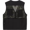 The North Face Logo V-Neck Zip Vest Men Vests Black NV5VR02A