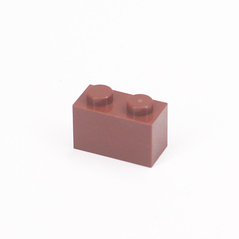Small Particle Building Blocks 1x2 (3H) High Brick Foundation Parts Splicing DIY Building Block Parts Accessories