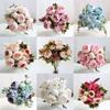 Colored Artificial Peony Flowers Perfect For Home Party Decoration**
