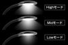 GENTOS LED Desk 520 Lumilion Light, Eye-Friendly, Lumens, Black, DK-R255BK