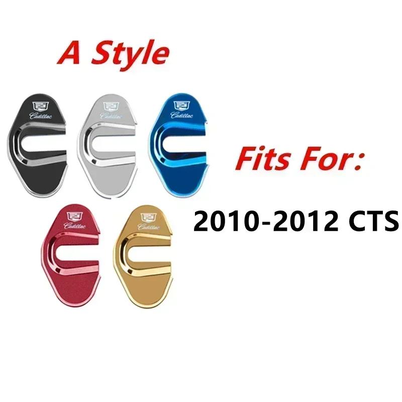 4Pcs Car Logo Door Lock Protector Stickers for Cadillac CTS CT4 CT5 CT6 XT4 XT5 XT6 Anti-Rust Cover Accessories svagd99