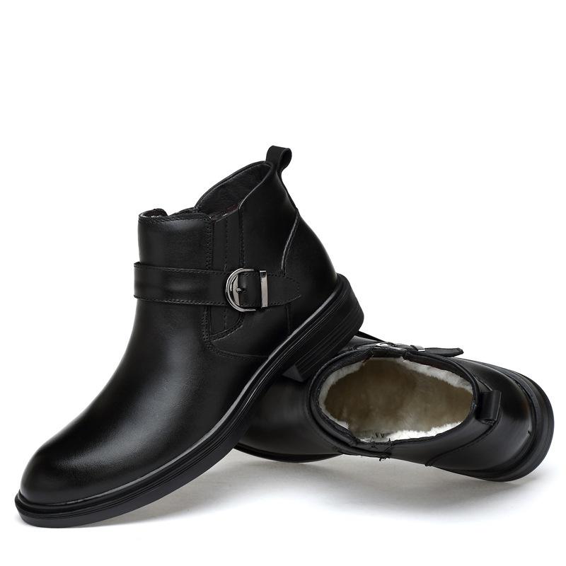 

2025 new first-layer cowhide high-top Martin boots men s large-size men s short boots men s leather boots 46
